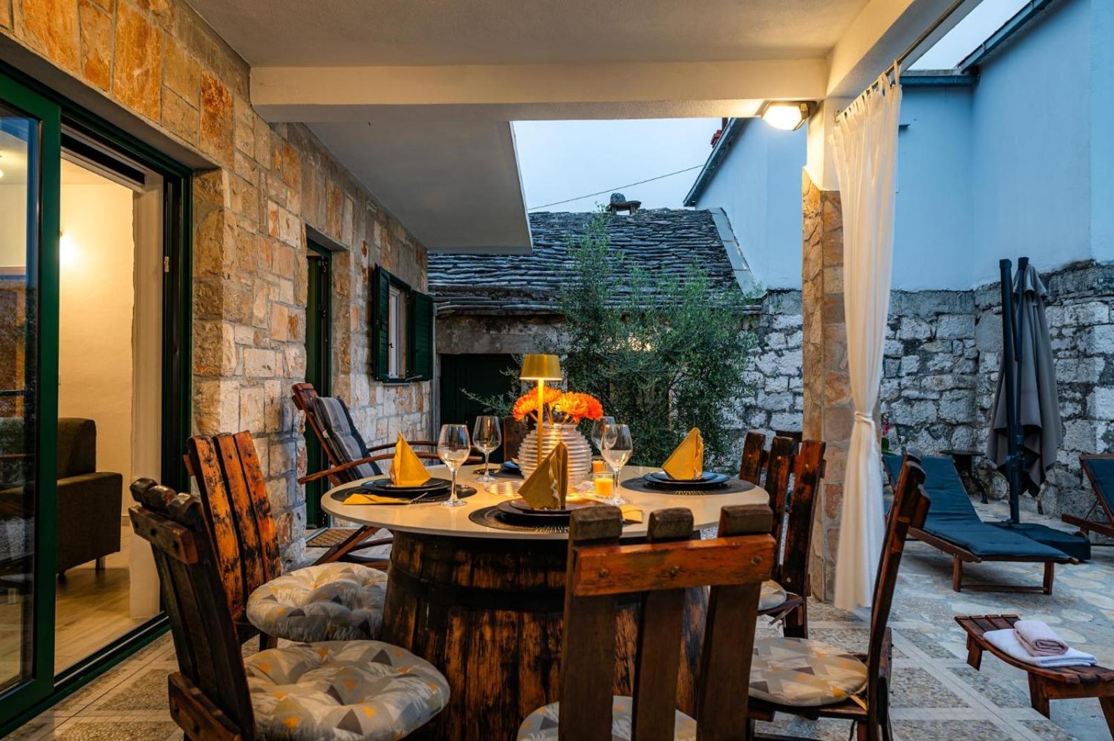Villa Oaza Primosten With Heated Pool Bagian luar foto