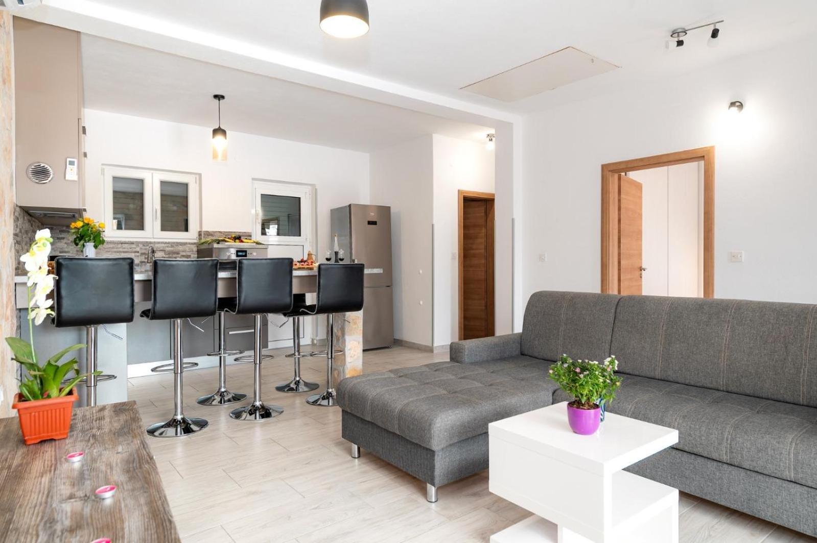 Villa Oaza Primosten With Heated Pool Bagian luar foto
