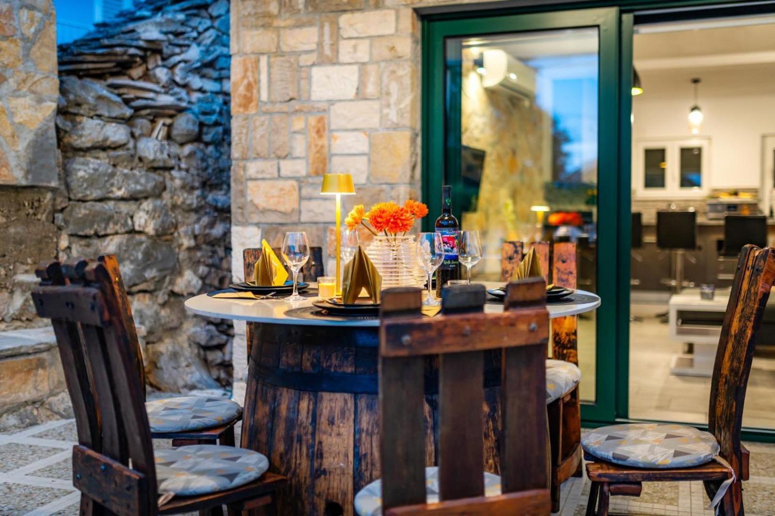 Villa Oaza Primosten With Heated Pool Bagian luar foto