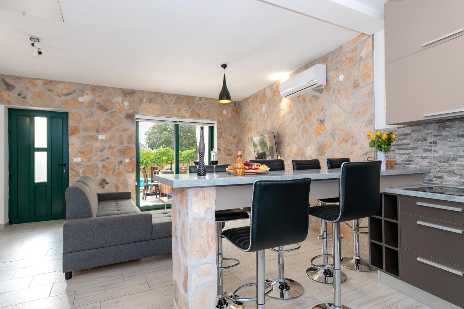 Villa Oaza Primosten With Heated Pool Bagian luar foto
