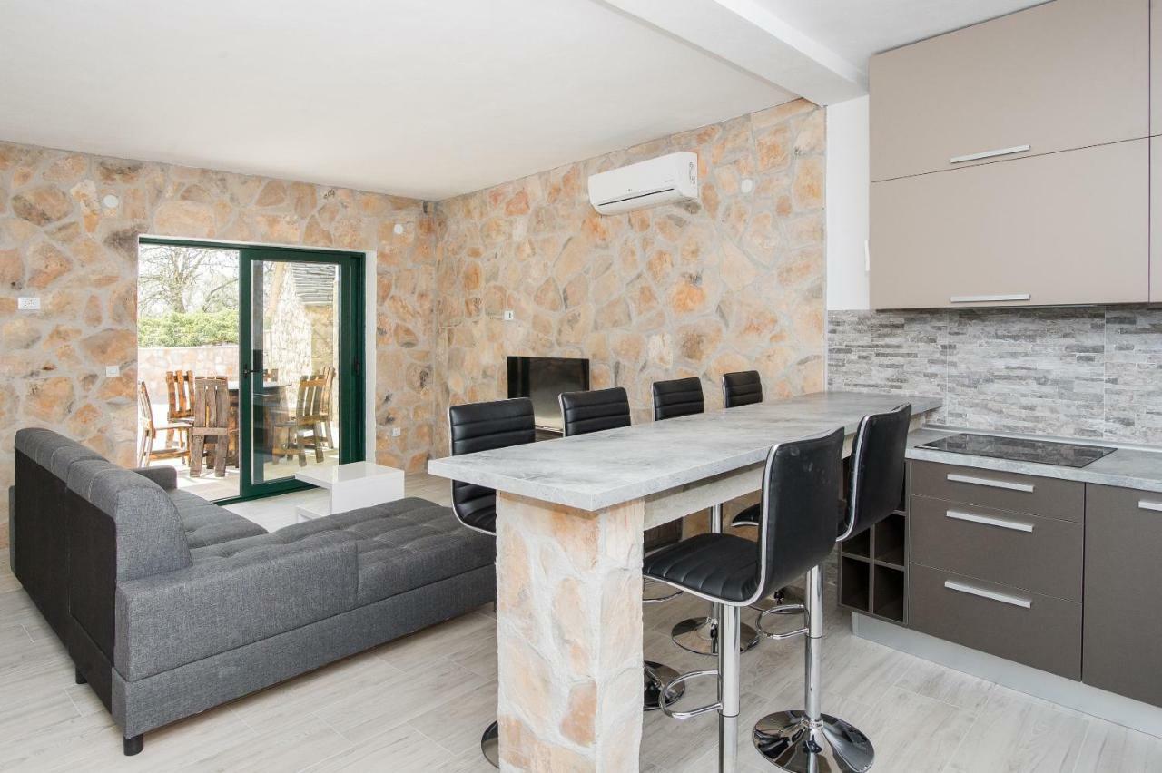 Villa Oaza Primosten With Heated Pool Bagian luar foto