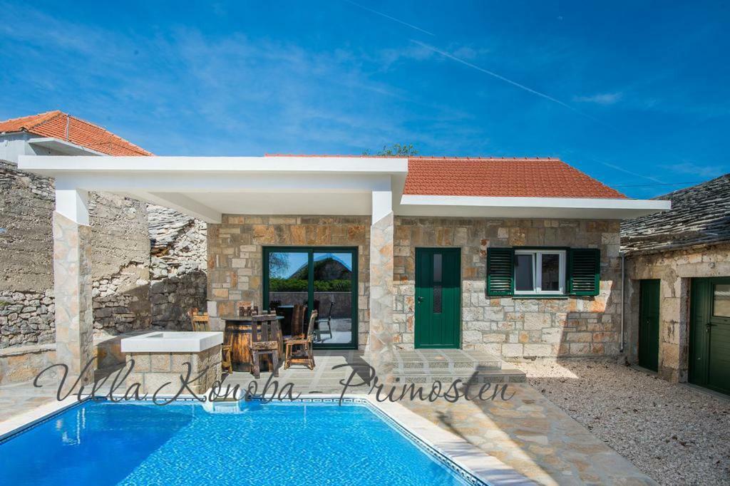 Villa Oaza Primosten With Heated Pool Bagian luar foto