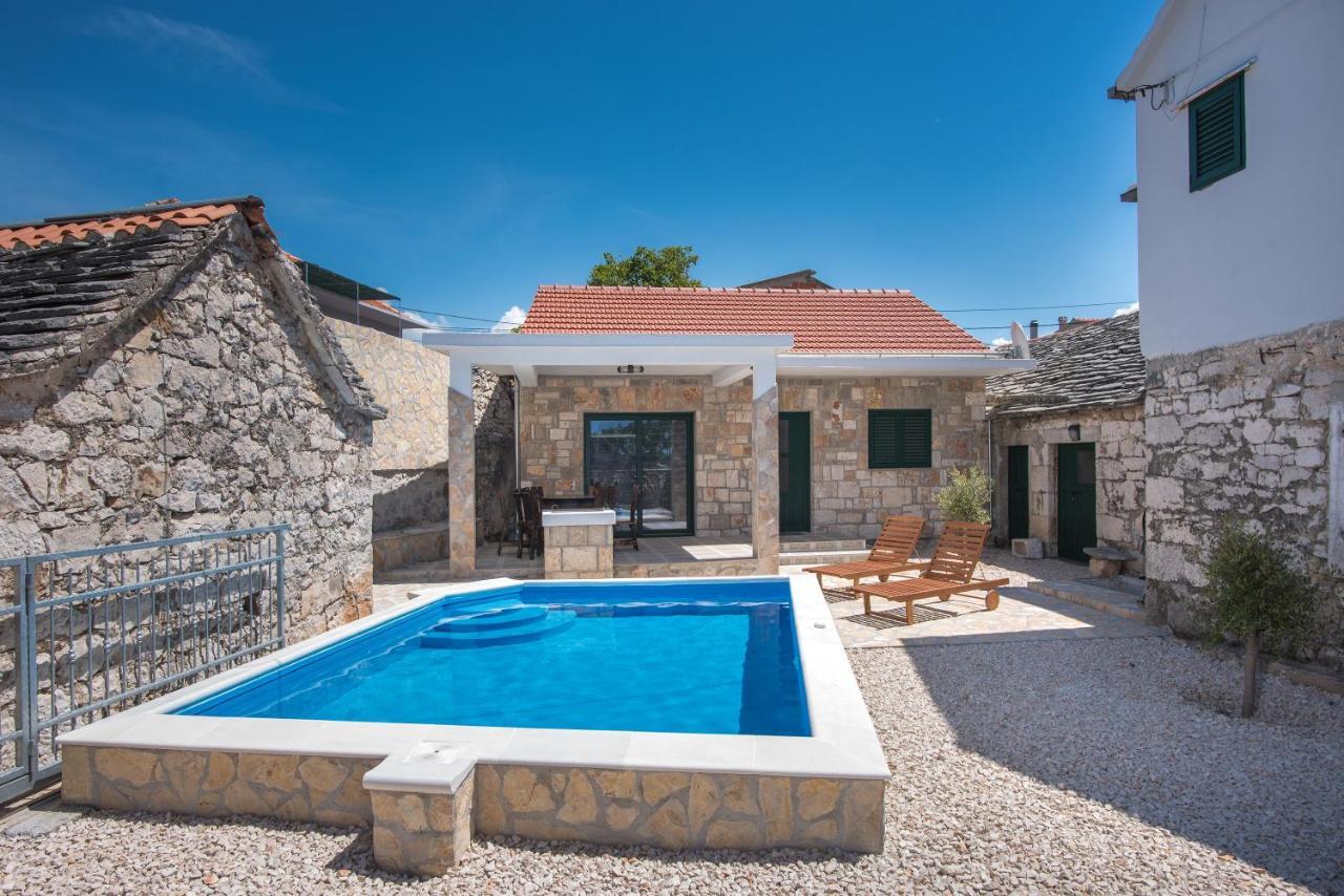 Villa Oaza Primosten With Heated Pool Bagian luar foto